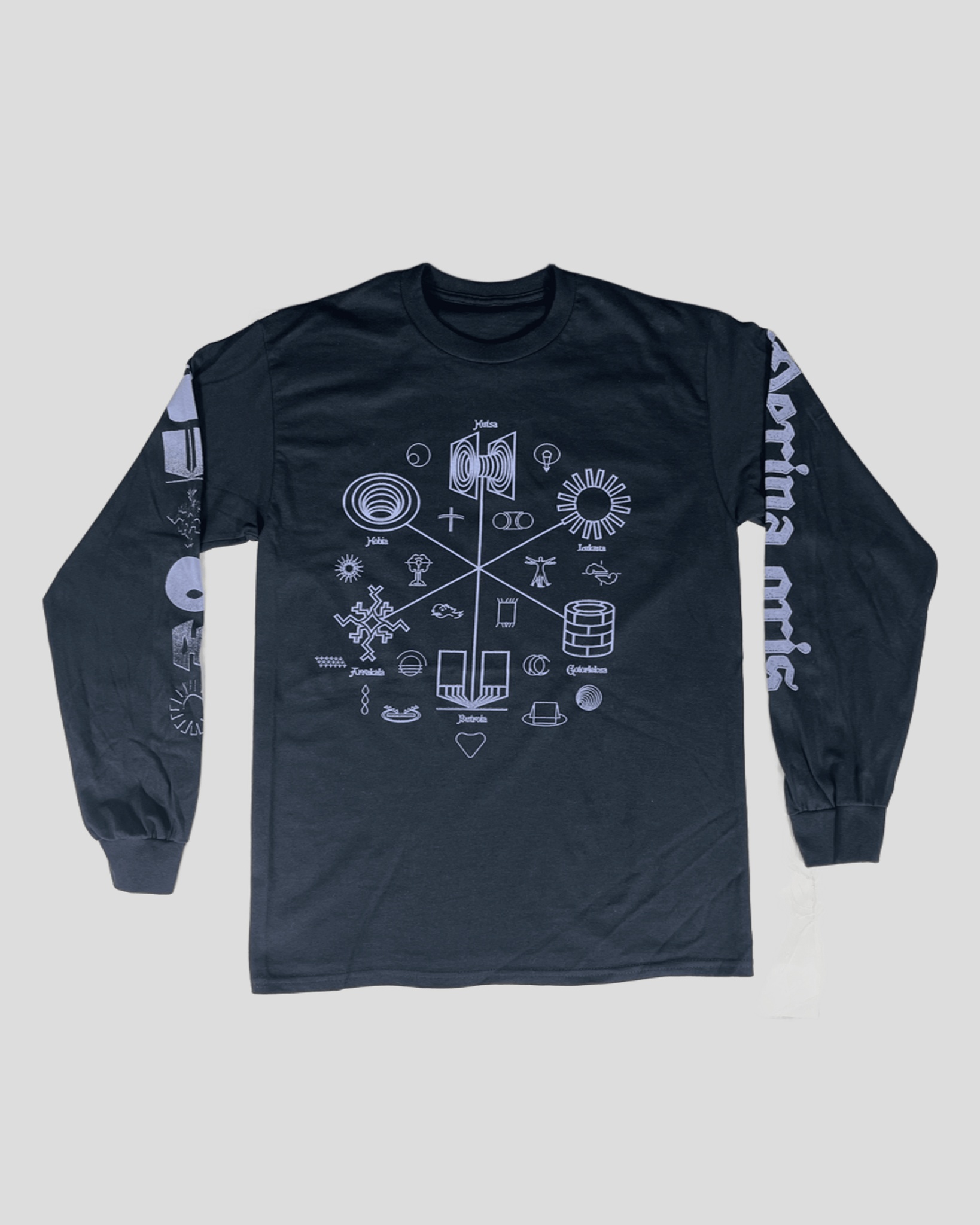Merina Gris - Camiseta Manga Larga Merina Gris