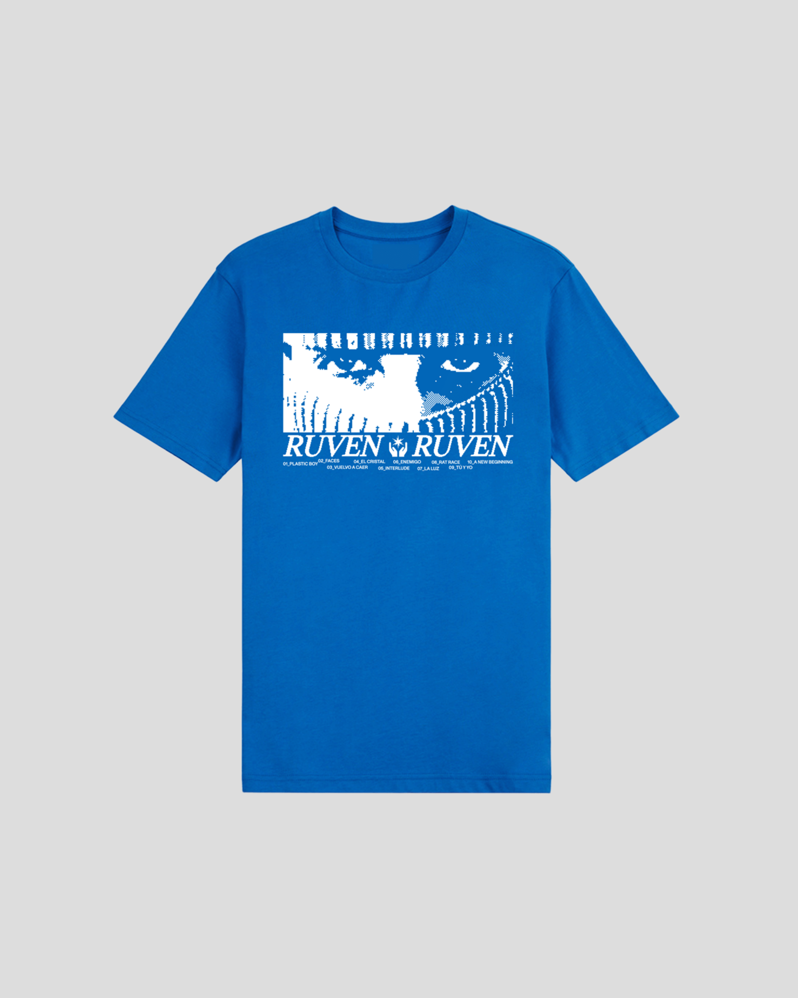 RUVENRUVEN - Camiseta Plastic Boy Electric Blue