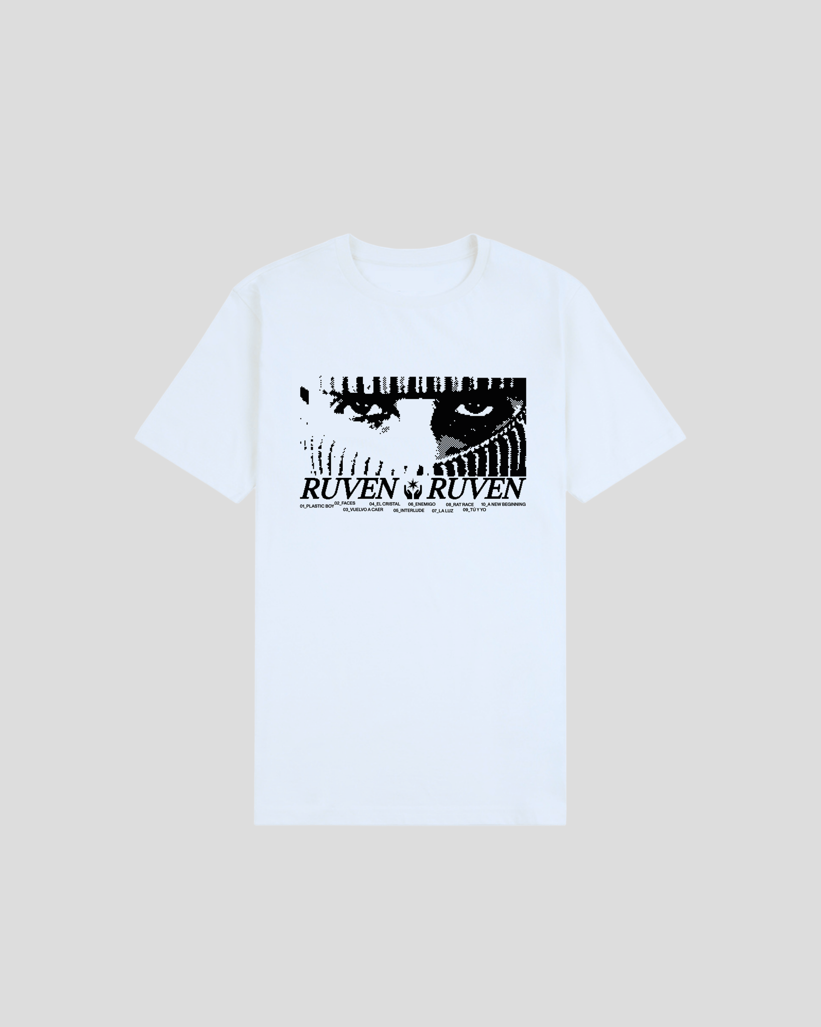 RUVENRUVEN - Camiseta Plastic Boy White