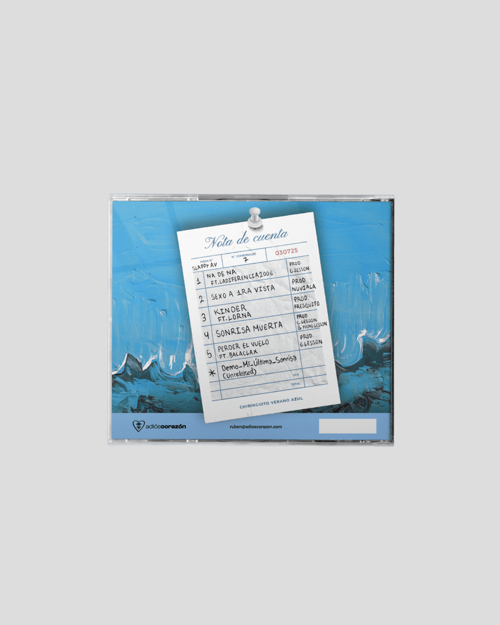 Slappy Av - CD Verano Azul