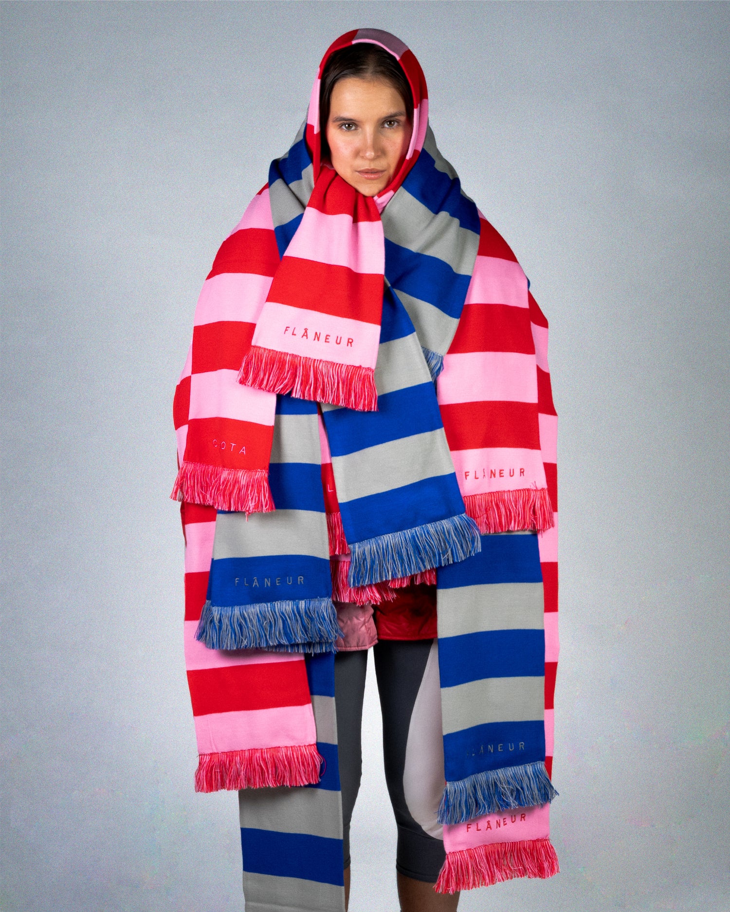 Carlota Flâneur - Bufanda What My Body Wants Red