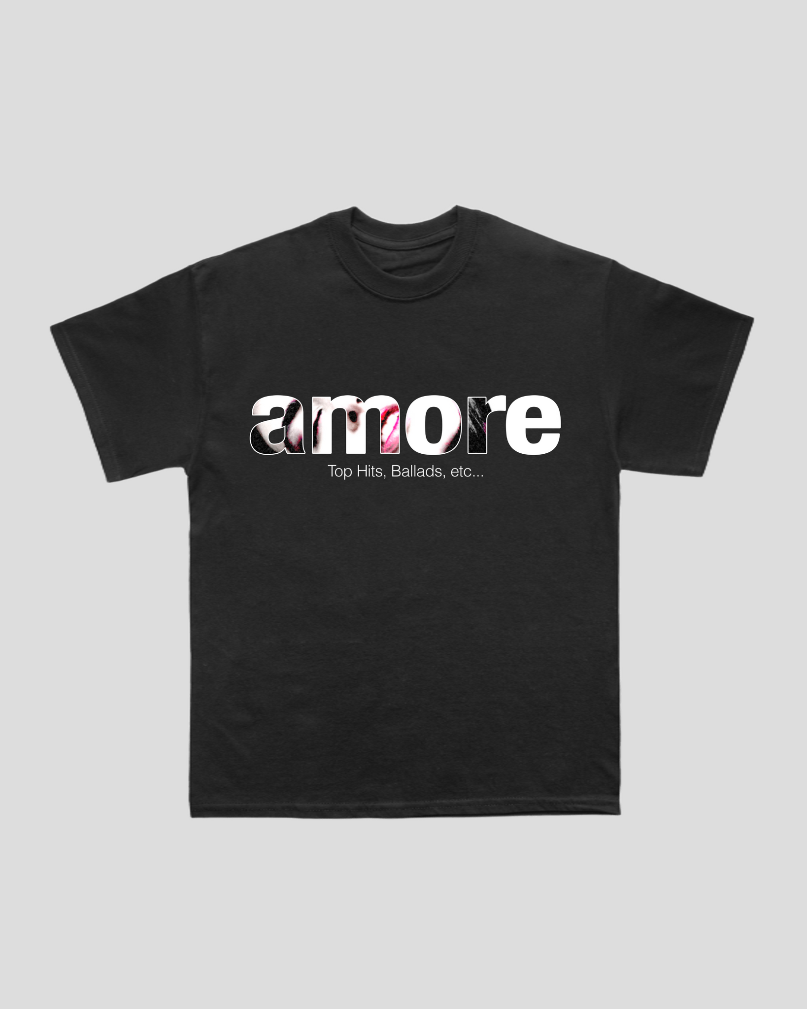 AMORE - Camiseta Top Hits, Ballads, etc...