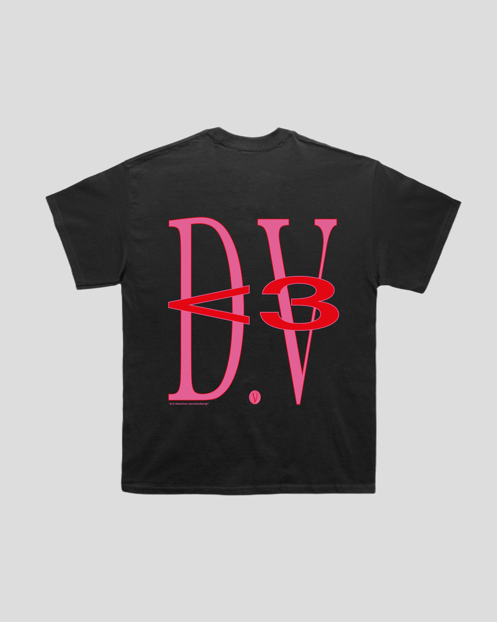 D.Valentino - Camiseta <3 Black