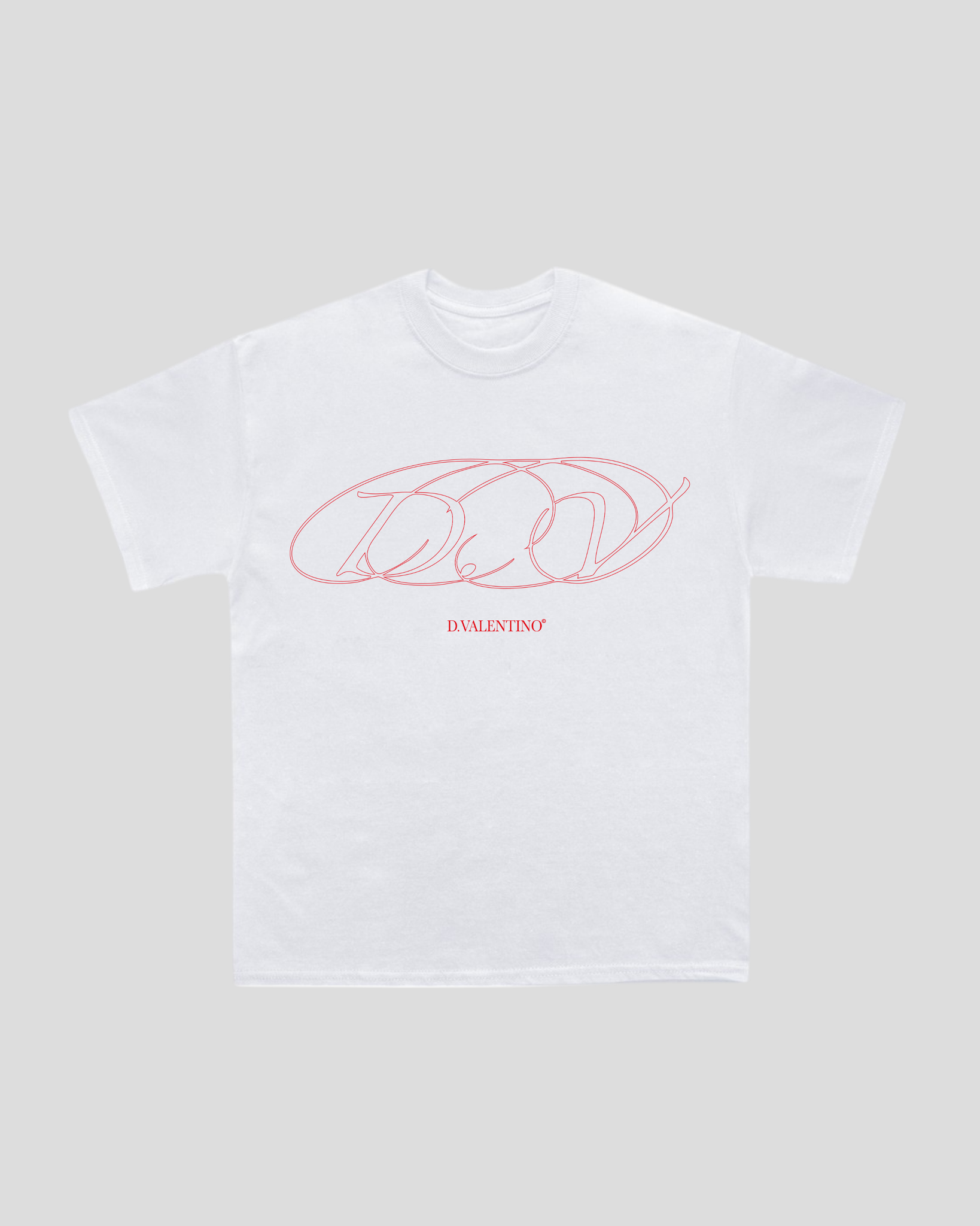 D.Valentino - Camiseta DV White
